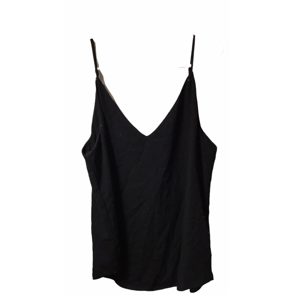 Express Small Black Sleeveless Blouse ❤️